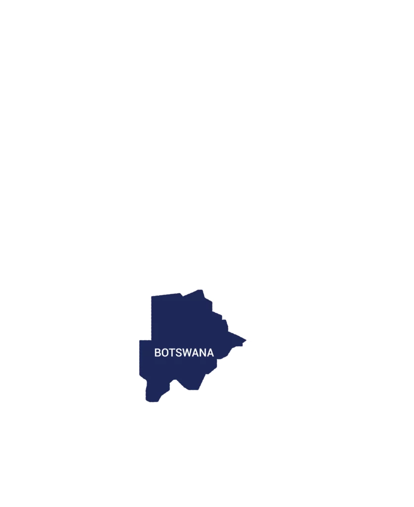 Paratus Africa Group - Botswana Map