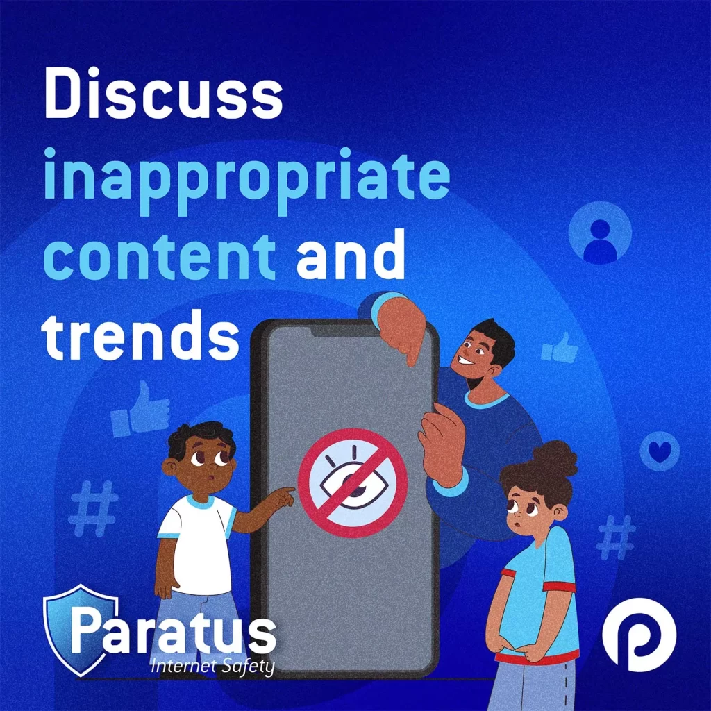 Discuss inappropraite content and trends