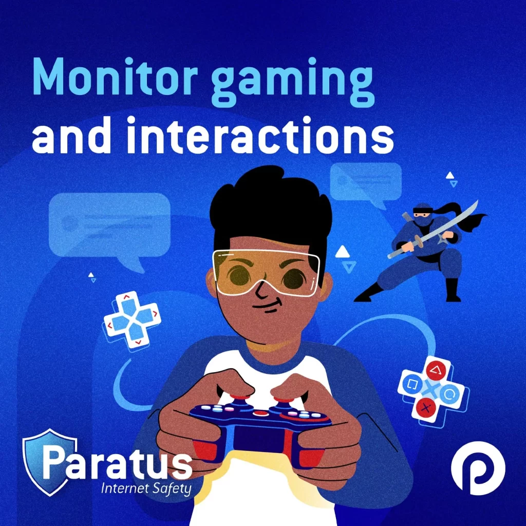 Monitor gaming and interactions