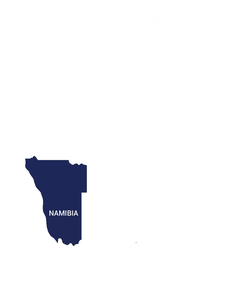 Paratus Africa Group Map