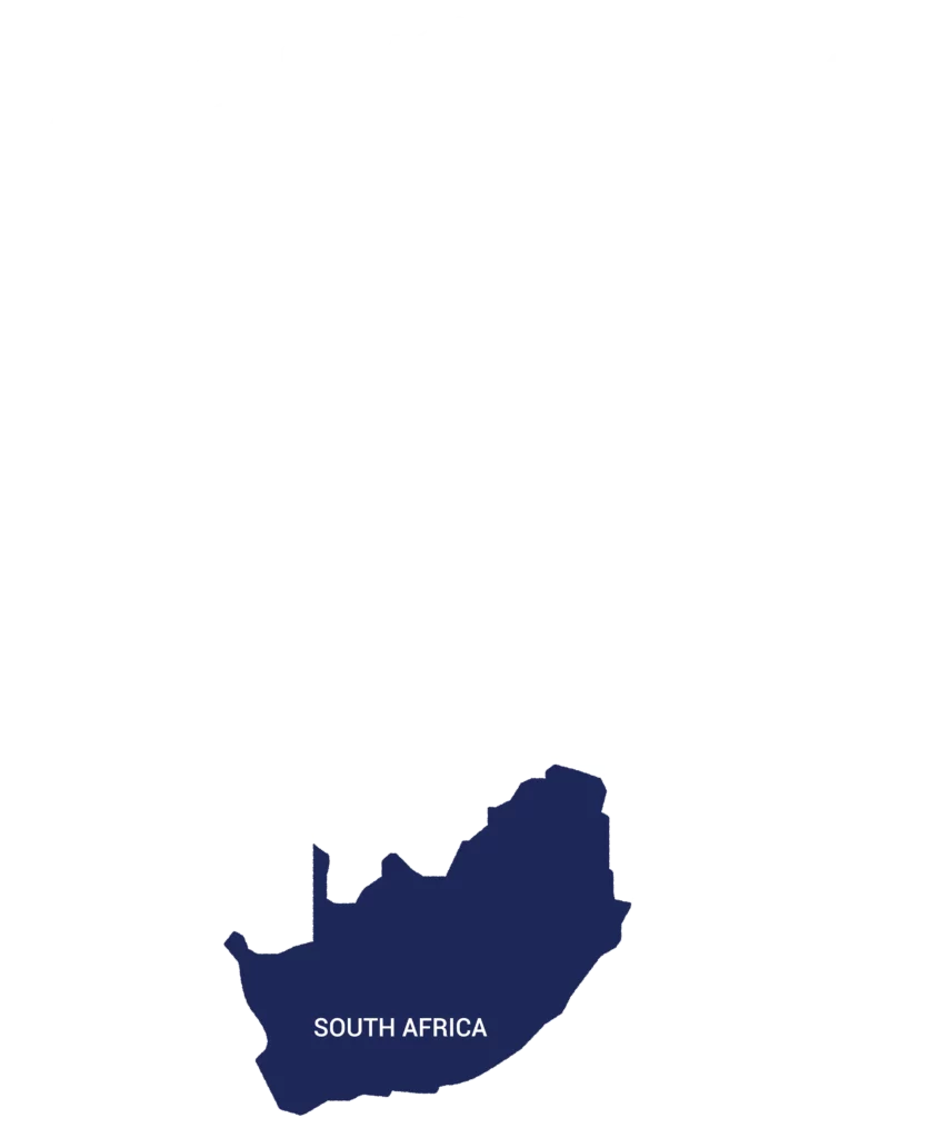 Paratus Africa Group - South Africa Map