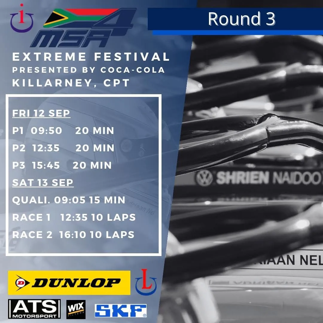 Paratus SA Supports Namibian Racing Talent Adriaan Nel in MSA F4 Championship