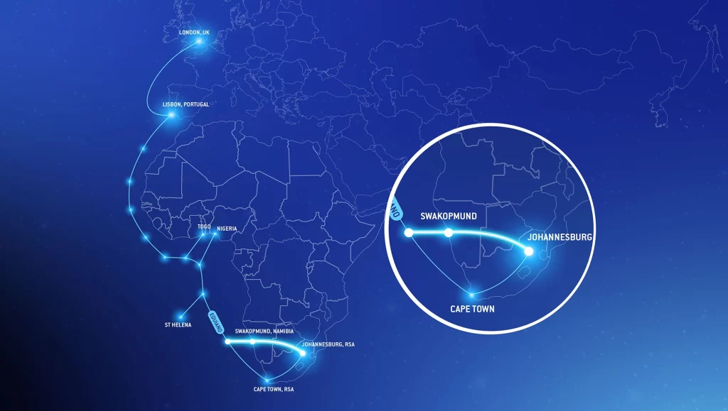 Mise en service de la route express Paratus entre Johannesburg et l'Europe