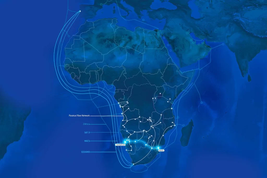 Paratus completes its East-West Africa fiber route