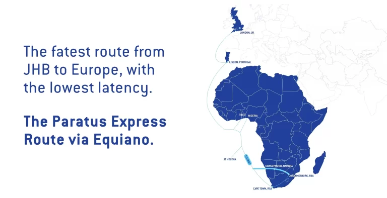 Paratus Express route