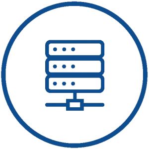 Icon representing Paratus' data centers.