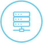 Ícone representando os centros de dados da Paratus