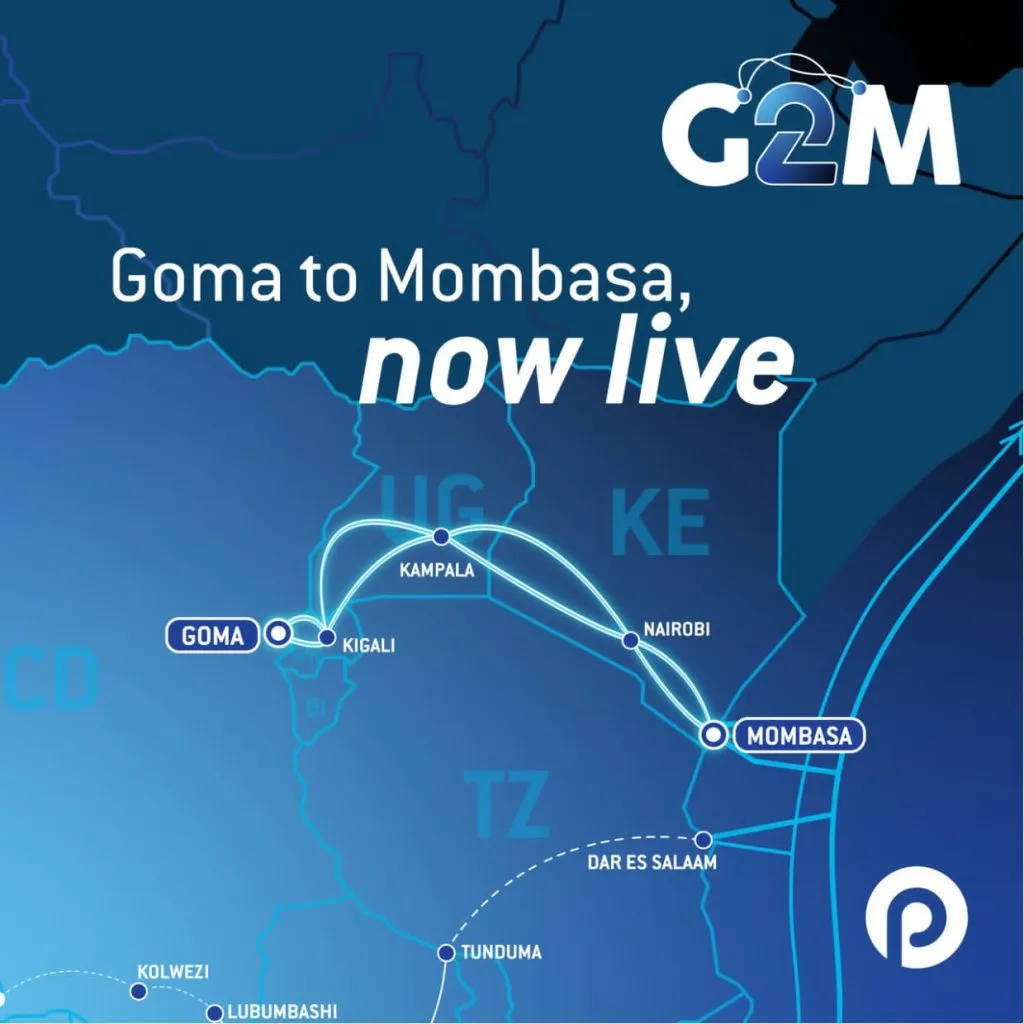 Paratus lights up new East Africa fiber highway linking Goma to Mombasa
