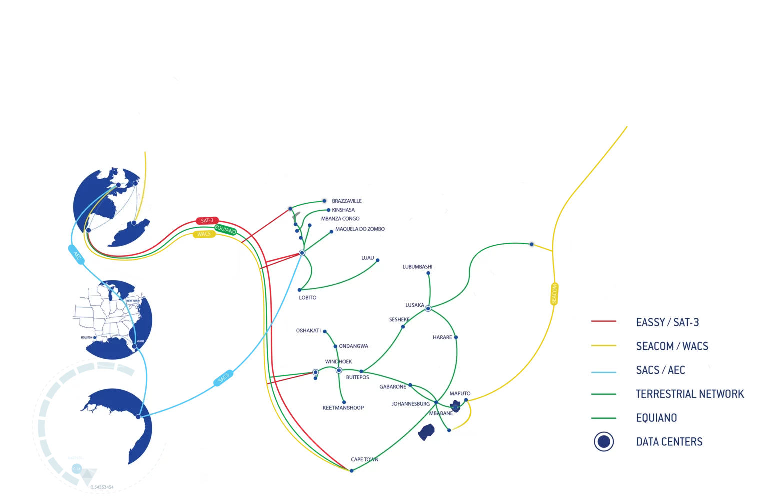 Paratus Africa Coverage Map